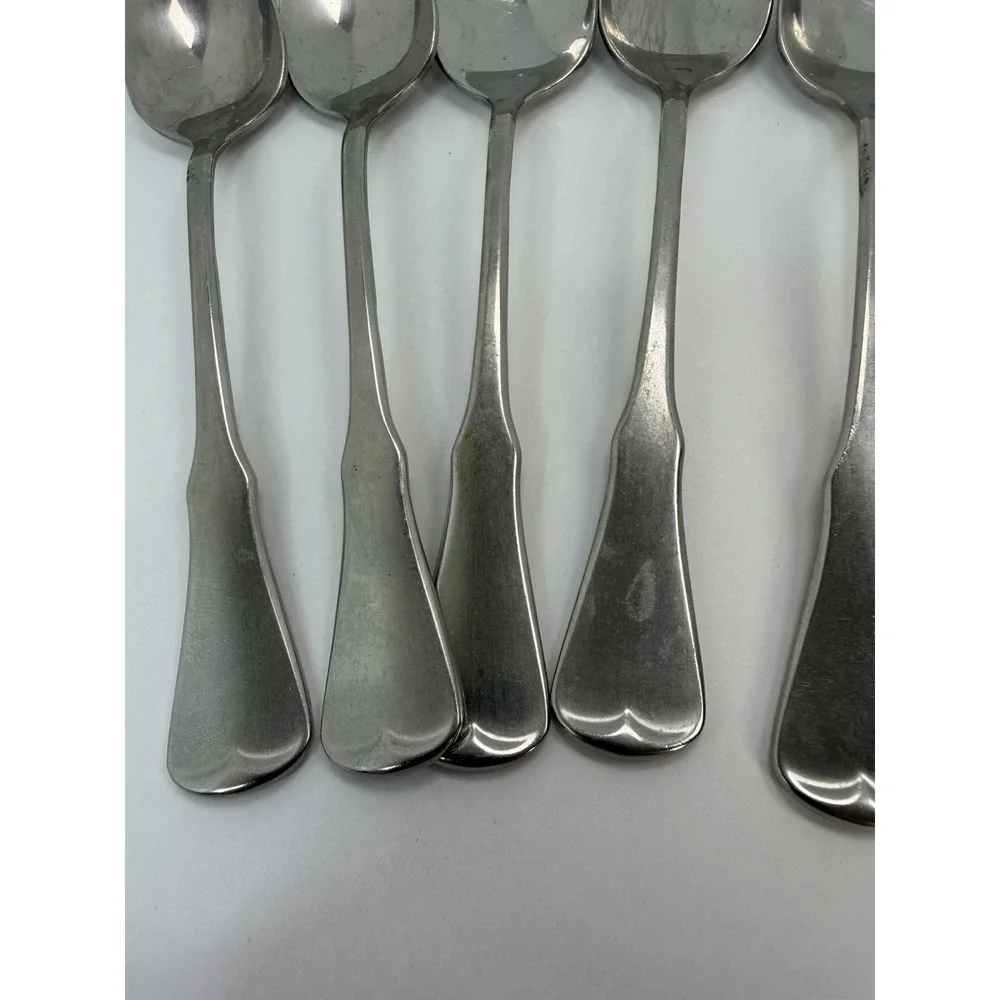 Oneida Patrick Henry Stainless Grapefruit Spoons Lot Of 7 Replacements
